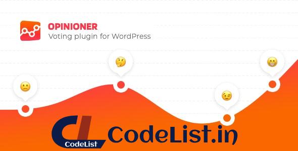 Opinioner v2.0.0 – WordPress voting plugin