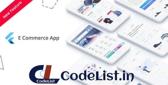 Flutter v1.0 – E-Commerce UI KIT