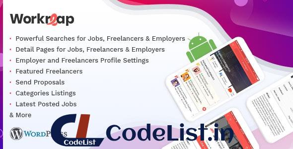 Workreap Android APP v1.0 – WordPress Freelance Marketplace
