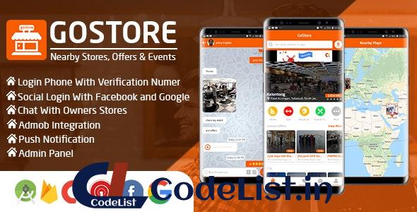 GoStore v1.0 – Nearby Stores, Offers & Events With Admin Panel