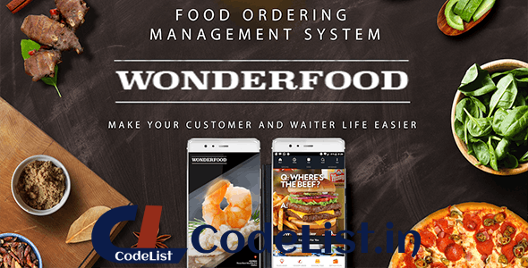 Wonderfood – Food Ordering Management System