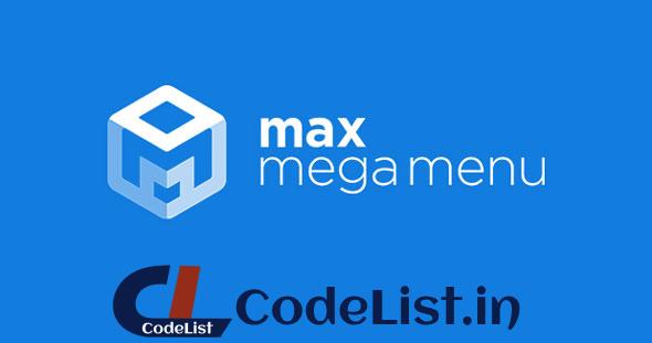 Max Mega Menu Pro v2.4 – Plugin For WordPress