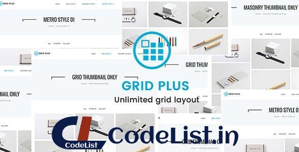 Grid Plus v2.8 – Unlimited Grid Layout