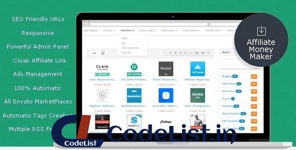 Envato Affiliate Money Maker v1.4.3
