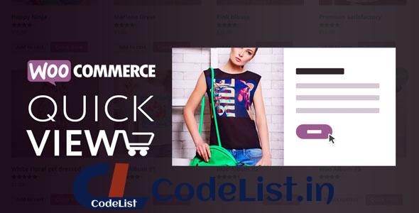 Woo Quick View v1.9.8 – An Interactive Product Quick View for WooCommerce