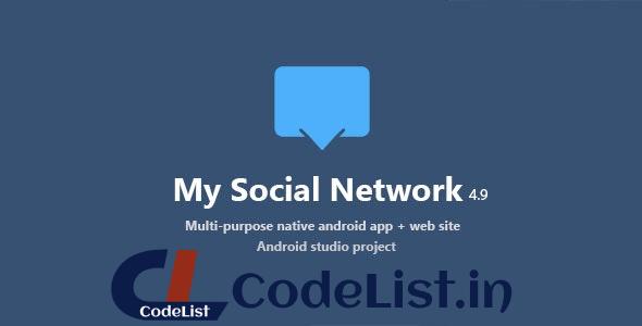 My Social Network (App and Website) v4.9