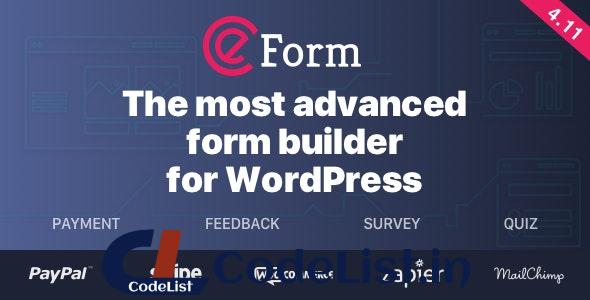 eForm v4.18.0 – WordPress Form Builder