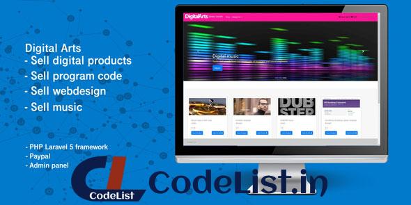 Laravel Digital Products – Multi-Vendor Market
