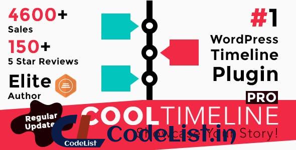 Cool Timeline Pro v4.8.0 – WordPress Timeline Plugin