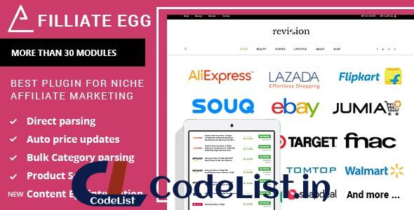 Affiliate Egg v1.0.9.16 – Niche Affiliate Marketing WordPress Plugin