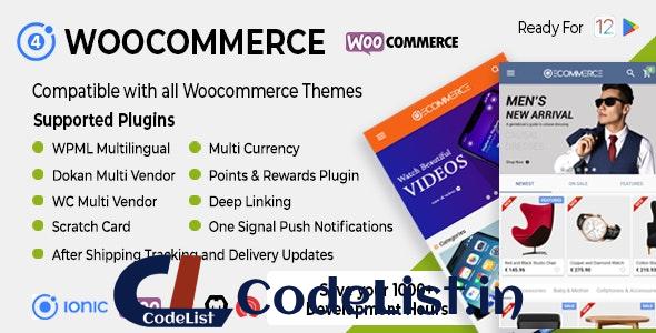 Ionic Woocommerce v3.0.1 – Universal iOS & Android Ecommerce / Store Full Mobile App