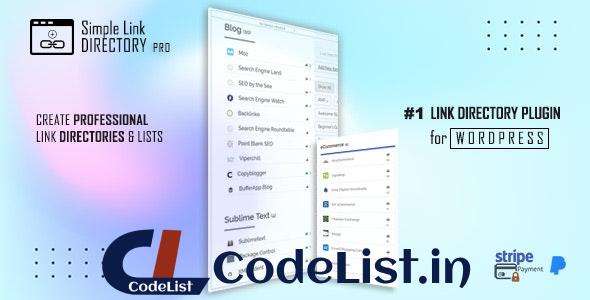 Simple Link Directory Pro v14.5.7