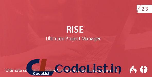 RISE v2.3 – Ultimate Project Manager – nulled