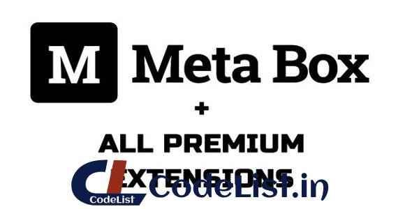 Meta Box v5.2.4 + Premium Extensions