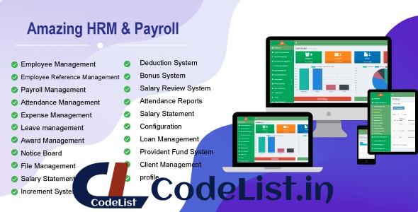 Amazing HRM & Payroll v1.0