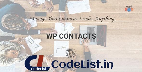 WP Contacts v3.2.7 – Contact Management Plugin