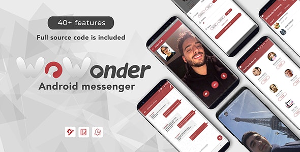 WoWonder Android Messenger v2.6 – Mobile Application for WoWonder Social Script