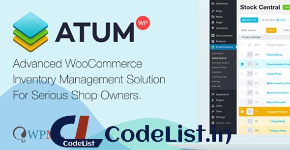 ATUM v1.6.5 – Inventory Management for WooCommerce + Premium Add-Ons