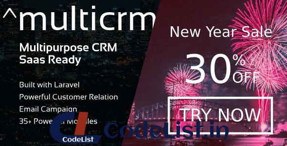 Multicrm v2.1 – Multipurpose Powerful Laravel CRM. Saas Ready