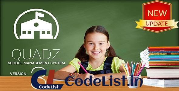 Quadz v3.1 – School Management System