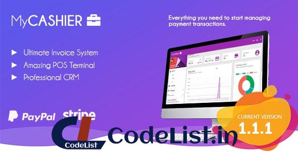 MyCashier v1.1.1 – Ultimate Invoice, POS, Inventory and CRM solution (with SaaS)