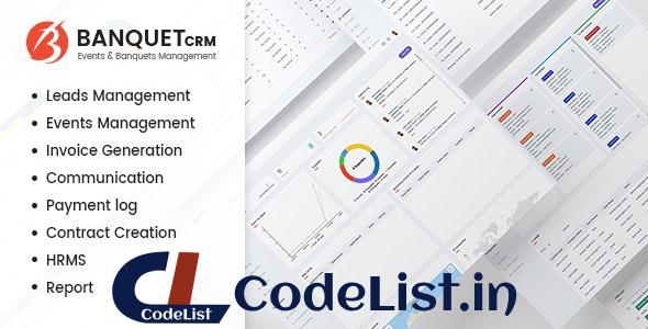 Banquet CRM v1.0.0 – Events And Banquets Management Web Application