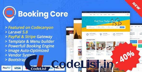 Booking Core v1.5.1 – Ultimate Booking System