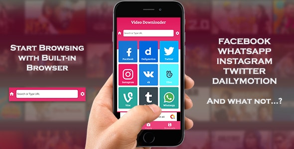 Video Downloader with Browser v1.0