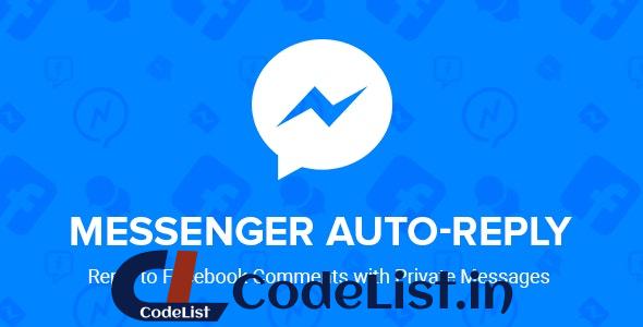 Facebook Messenger Auto-Reply v2.5