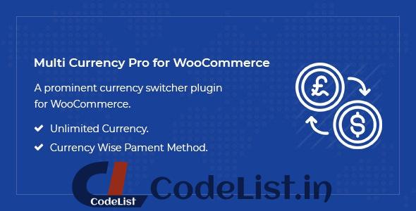 Multi Currency Pro for WooCommerce v1.4