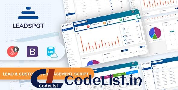 Lead Spot v3.0 – Lead & Customer Management Script