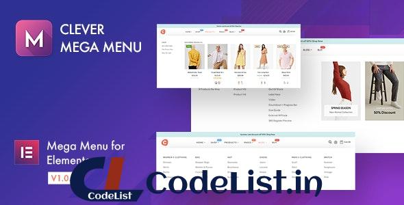 Clever Mega Menu for Elementor v1.0.11