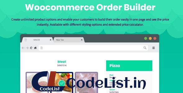 WooCommerce Order Builder v1.1.7