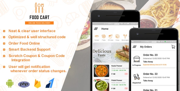 Food Cart v1.0 – Online Food Delivery App