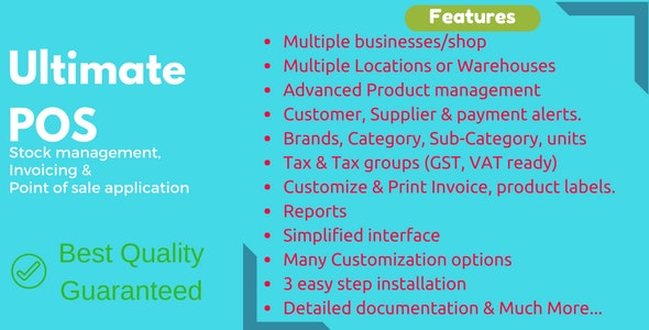 Ultimate POS v3.0 + Addons – nulled