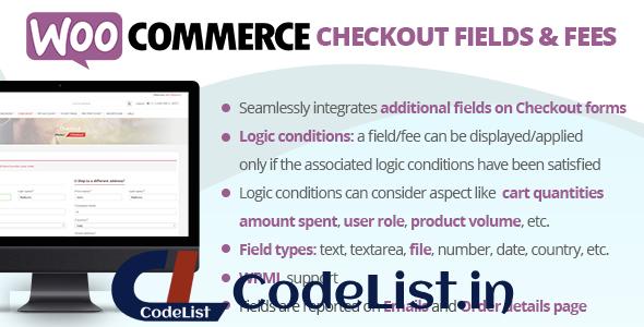 WooCommerce Checkout Fields & Fees v9.1