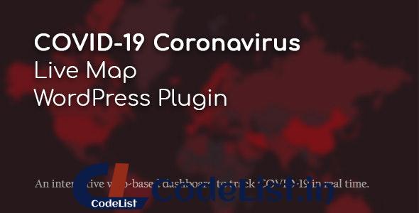 COVID-19 Coronavirus v2.2.4 – Live Map WordPress Plugin