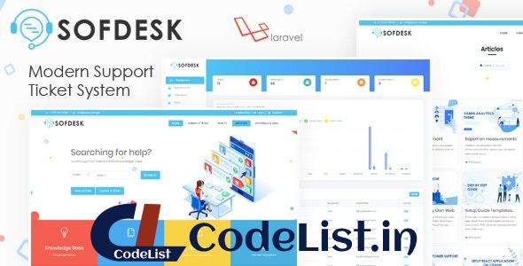 SofDesk v1.4 – Support Ticket and Knowledge base script