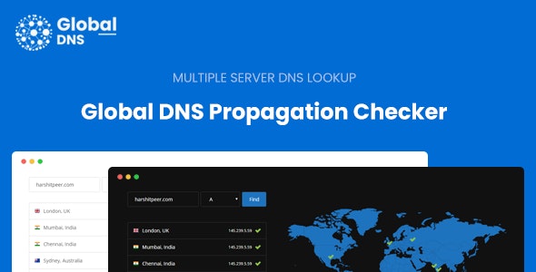 Global DNS v1.0 – Multiple Server – DNS Propagation Checker