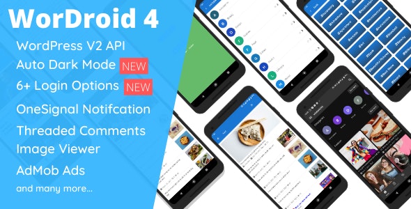 WorDroid v4.1 – Full Native WordPress Blog  App