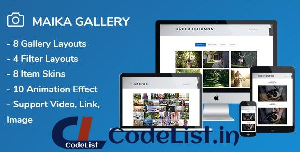 Maika v1.21 – Gallery Plugin for WordPress