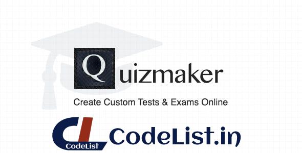 Quizmaker v2.1.1 – Create custom Tests and Exams online