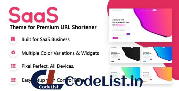 SaaS Theme for Premium URL Shortener v5.6.1