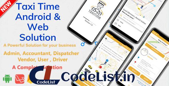 Taxi Time v1.0 – Android Taxi Application Complete Solution