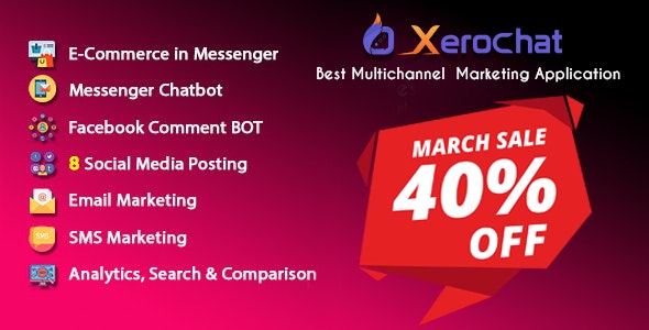 XeroChat v3.1 – Best Multichannel Marketing Application (SaaS Platform) – nulled