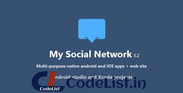 My Social Network v5.2 (App and Website) – nulled