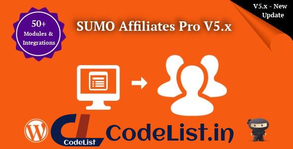 SUMO Affiliates Pro v10.3.0 – WordPress Affiliate Plugin