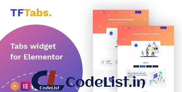 TF Tabs widget for Elementor v1.0.1