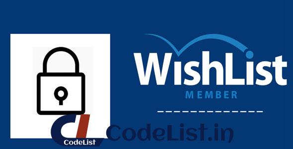 WishList Member v3.26.8 – Membership Site in WordPress