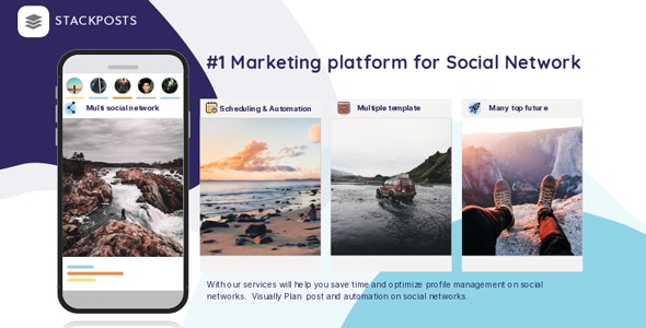 Stackposts v7.0.1 – Social Marketing Tool – nulled